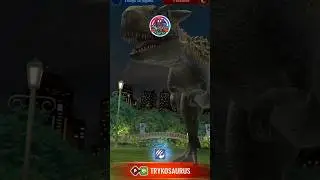 Golpe De Aniversario Experta | Ceratosaurus, Trykosaurus y Erlikospyx | Jurassic World Alive