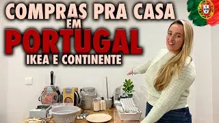 QUANTO GASTAMOS EM COMPRAS PRA CASA 🇵🇹 - Haul IKEA e Continente - Move On