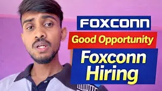 Foxconn Bangalore me Hiring! FATP MFG Manufacturing Job Opportunity 🚀