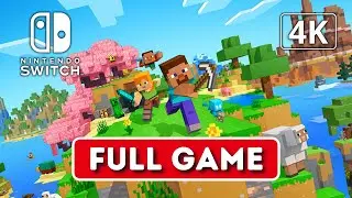 MINECRAFT NINTENDO SWITCH EDITION | Full Game Walkthrough | 4K 60FPS | No Commentary