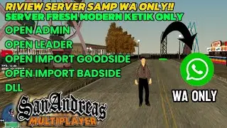RIVIEW SERVER SAMP WA ONLY!! NOCTERA ROLEPLAY