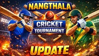 Audience reaction. Nangthala cricket tournament update day 8 Commentary by surajbhannaagar 