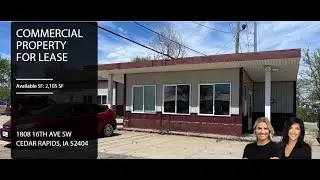 1808 16th Avenue SW, Cedar Rapids, Iowa Commercial Property for Lease
