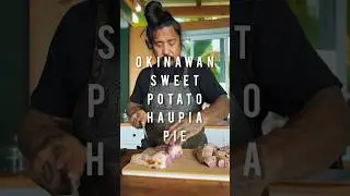 Okinawan Sweet Potatoe Haupia Pie