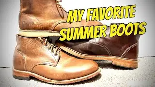 Red Wing Chukka, Oak Street Chukka, and Allen Edmonds Chukka. My go to summer boots.