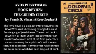 Avon The Phantom #5 The Golden Circle by Frank Shawn Book Review Hermes Press reprint