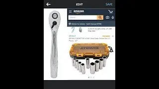 Dewalt 1/2&rdquo; drive and deep socket set unboxing and review