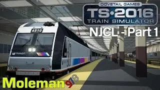 Train Simulator 2016 | North Jersey Coast Line Part 1 | NJTransit ALP-45DP
