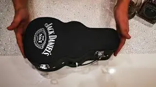 Jack Daniel's Guitar Case Gift Pack unboxing