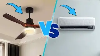 Ceiling Fan vs Air Conditioner: Cooling Options Explained!