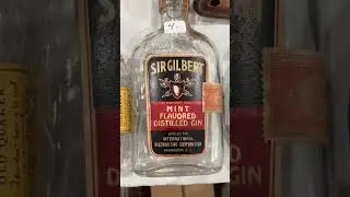 Sir Gilbert mint flavored gin￼
