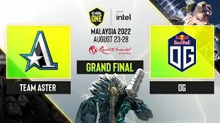Dota2 - Team Aster vs OG - Game 1 - ESL One - Malaysia 2022 - Grand Final