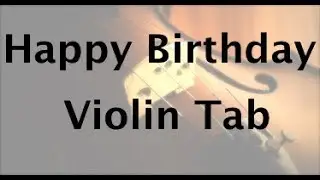 Learn Happy Birthday on Violin - How to Play Tutorial
