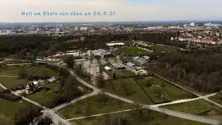 Weil am Rhein, Bilder von oben..