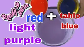 paano haluin or mag mix ng light purple na pintura