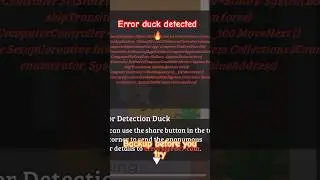 Sneaky Sasquatch - error duck detected | the virtual fire disc #sneakysasquatch #bug #error