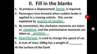10th science lesson-1 all book back one mark questions