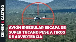 Super Tucano detect&oacute; narcoavioneta que termin&oacute; escapando hacia Bolivia