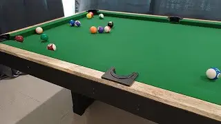 My rustic Diy pool table