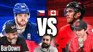 LIVE REACTING TO CANADA-CZECHIA OLYMPIC QUARTERFINALS | BARDOWN LIVE PODCAST