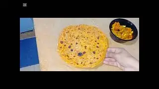 Besan ka masaly wala paratha 😋