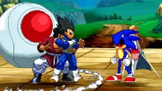 Vegeta and Satan Vs. Sonic.Exe & Asuna.Exe - Bumbling