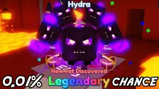 I hatched 0.01% LEGENDARY PET in Mining Simulator 2 (Roblox)
