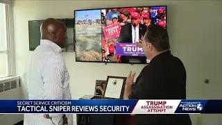Tactical sniper calls Secret Service detail a 'failure' at Trump rally in Butler