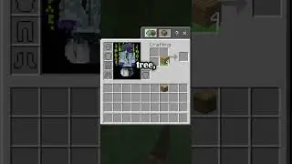 Minecraft Survival Crafting Table Crafting Tutorial