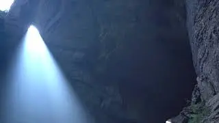 China guizhou mountains of a beautiful hole