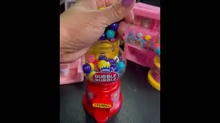 💕Red Original Dubble Bubble Gumball Refiliable Bubbleum Dispenser #shorts #dubblebubble #viral