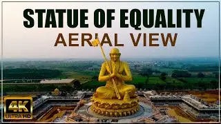Statue of Equality Drone Video | Statue of Equality Latest Video | Hybiz tv