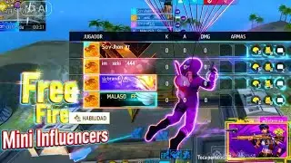 PLAY WITH THE BEST SQUAD OF MINI INFLUENCERS IN FREE FIRE
