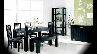 Ideas para decorar el comedor negro