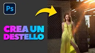 Cómo CREAR un DESTELLO de LUZ REALISTA en Photoshop | Alain Perdomo