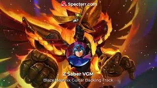 Megaman X6 : Blaze Heatnix (Guitar Backing Track) | ZSaber VGM
