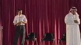 مشهد(تعارف)من حفل الشاطيء-جامعة الملك فهد-اداء الجوالة