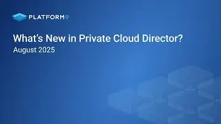 Private Cloud Director August 2025: Powerful New Metrics, 2 node HA, and GPU Support