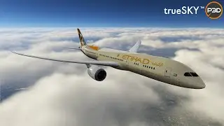 Prepar3D v5 | Incredible flight from Abu Dhabi to Sydney | trueSKY | QualityWings 787-9