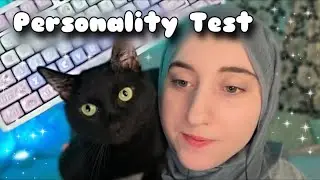 ASMR- Personality Assessment  w/ Creamy Keyboard Typing ⌨️💖 (and my cat??)