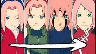 Je joue SAKURA sur tous les jeux NARUTO STORM !