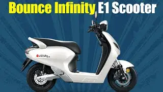 Bounce Infinity E1 Electric Scooter | Walk around Review | Test Ride Review | Electric Vehicles