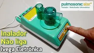 Inalador Soniclear não liga, resolva você mesmo !