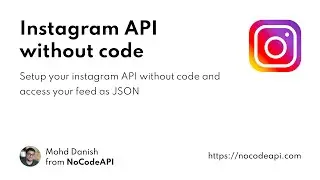 Setup Instagram API without code 