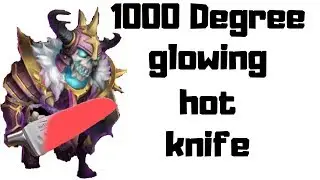 1000 degree knife | SKULL KNIGHT | 9/9 Sunder | 12/12 sKILL | Everything | Castle Clash