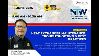 Webinar Recording NTW Heat Exchanger Maintenance Troubleshooting and Best Practices