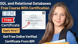 Free Online SQL Course Certification | SQL and Relational Databases Course From IBM with Certificate