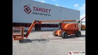 778698 JLG 800AJ ARTICULATED DIESEL BOOM WORK LIFT W/JIB 2638CM 11/99 0300048728