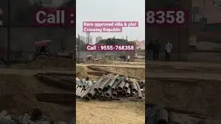 Plot Villa in Crossing Republic Ghaziabad #plot #villa #crossing republic #srjrealty
