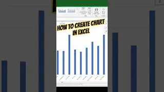 How To Create Chart In Excel #shorts #excel #202